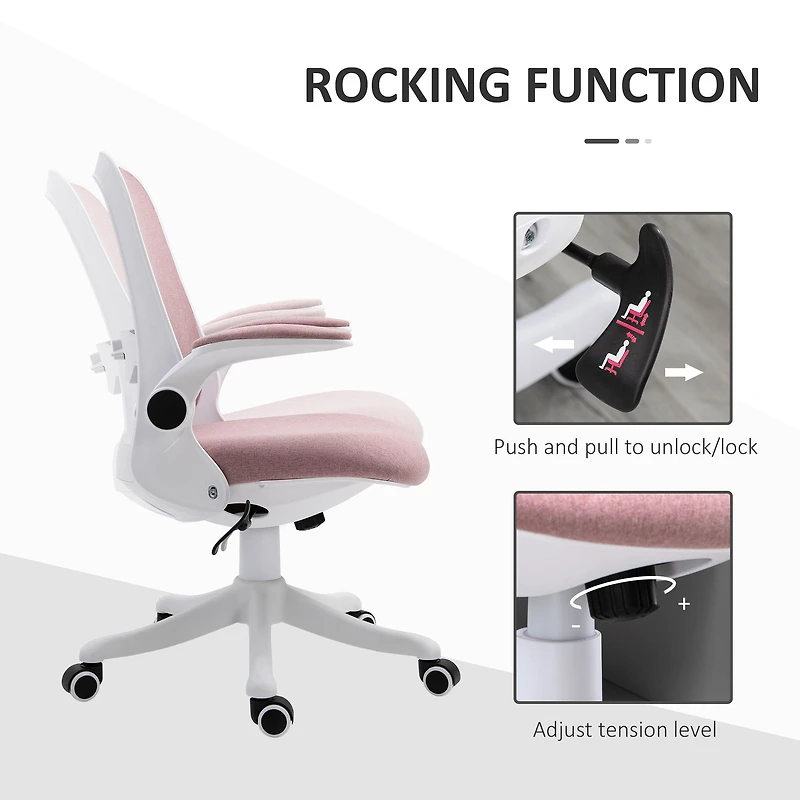 Ergonomic Office Chair with Adjustable Armrests & Height
