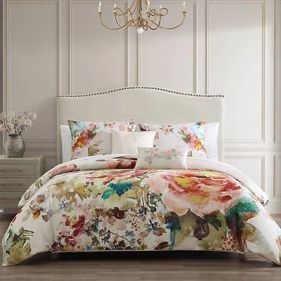 Antique Flower Comforter Set