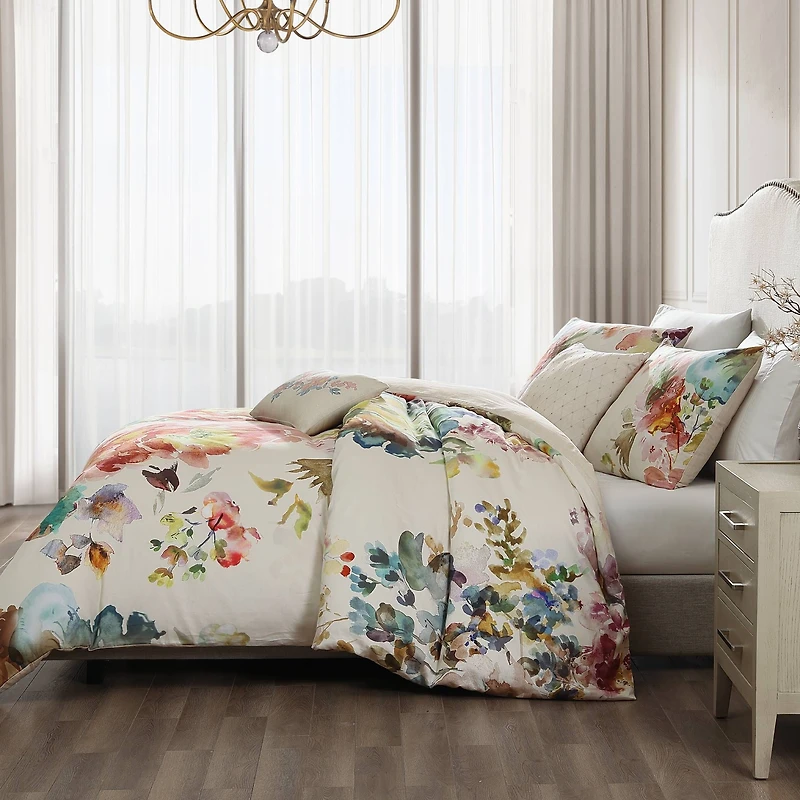 Antique Flower Duvet Cover Set