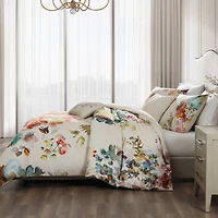 Antique Flower Comforter Set