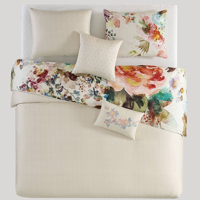 Antique Flower Comforter Set