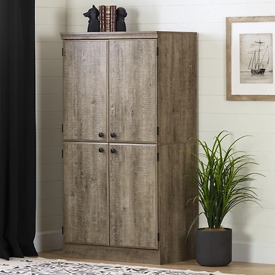 Mabel Storage Cabinet - Weathered Oak