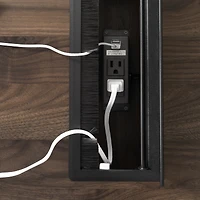 South Shore Furniture Helsy Computer Desk with Power Bar