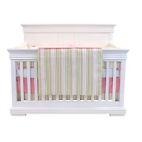 5-Piece Baby Bedding Set - Pink Butterfly Design