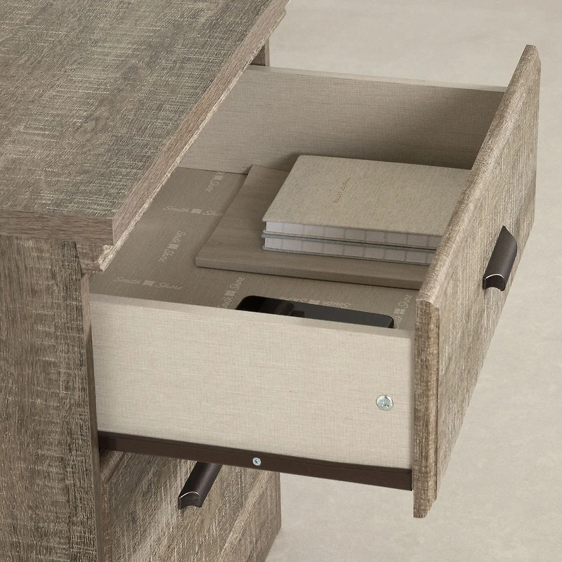 Versa 2-Drawer Nightstand With Storage