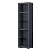Avery Narrow 5-Shelf Bookcase