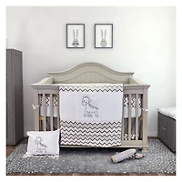 7-Piece Bedding Set - Zigzag Giraffe