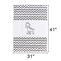 Ensemble de literie 7 pièces - Girafe à chevrons