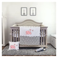 7-Piece Bedding Set  Sleepy Puppy - Pink