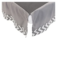 7-Piece Bedding Set  Sleepy Puppy - Gray