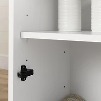 Carla Counter-Height Craft Table Pure White