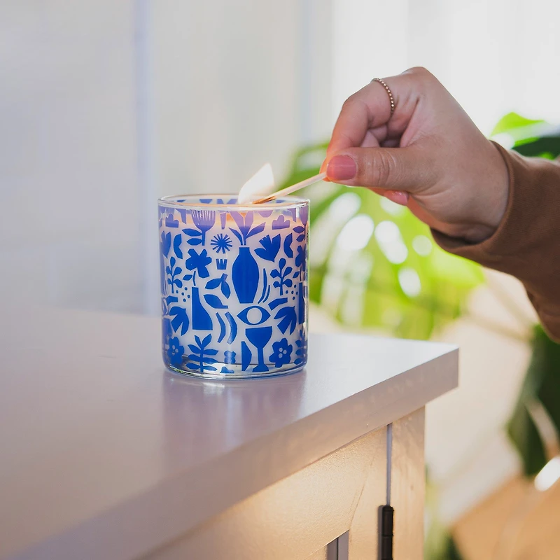 Flambette x Myriam Van Neste Candle - Wood sage & sea salt