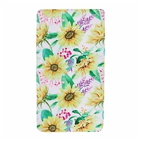5-Piece Newborn Crib Bedding Set - Elephant & Sunflowers