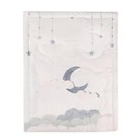 Ensemble de literie pour lit de bébé nouveau-né 5 pièces - Éléphant joueur