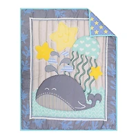 5-Piece Crib Bedding Set - Ocean Animals