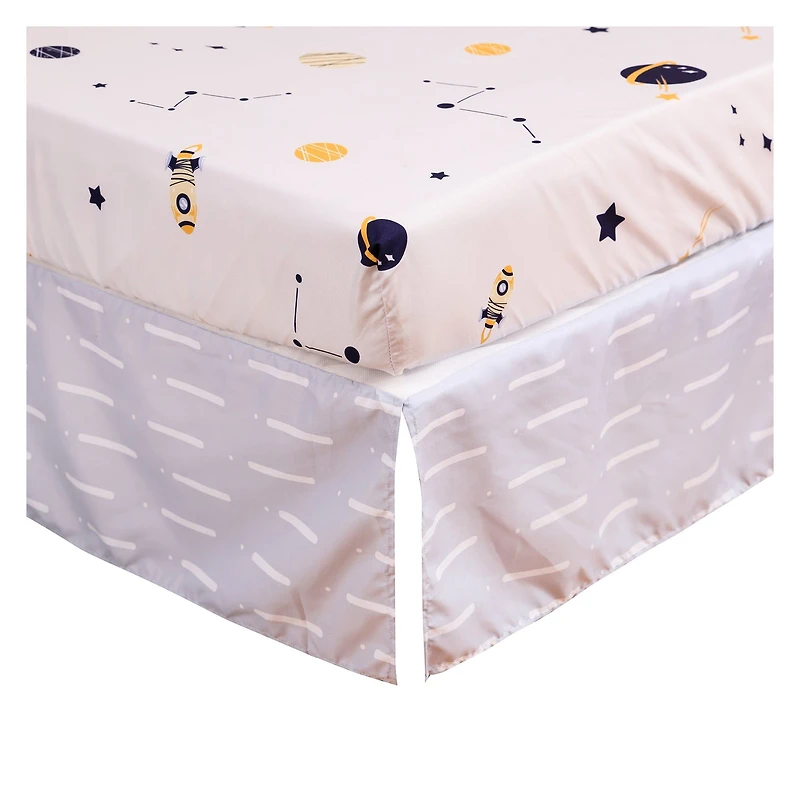 5-Piece Newborn Crib Bedding Set - Outer Space