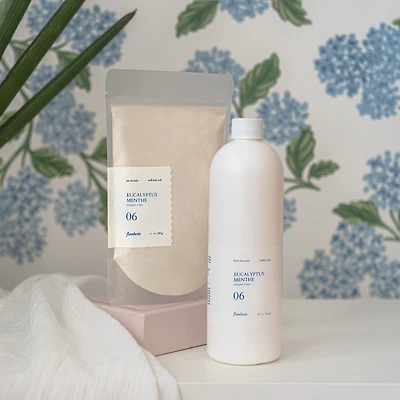 Ensemble de bain moussant et lait de bain - Eucalyptus/Menthe