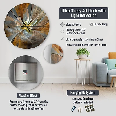 Horloge murale « Inevitable »