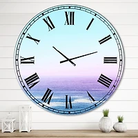Ocean View Wall Clock