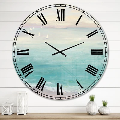 From the Shore Metal Wall Clock