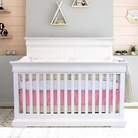 5-Piece Baby Bedding Set - Pink Butterfly Design