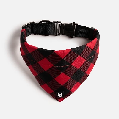 Dog's Collar, Leash and Harness Combo by SilverPaw - Buffalo Plaid