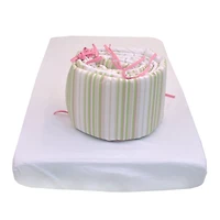 5-Piece Baby Bedding Set - Pink Butterfly Design