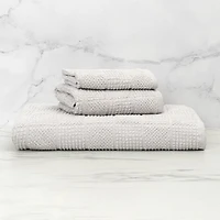 Cooper Washcloth - White/Grey