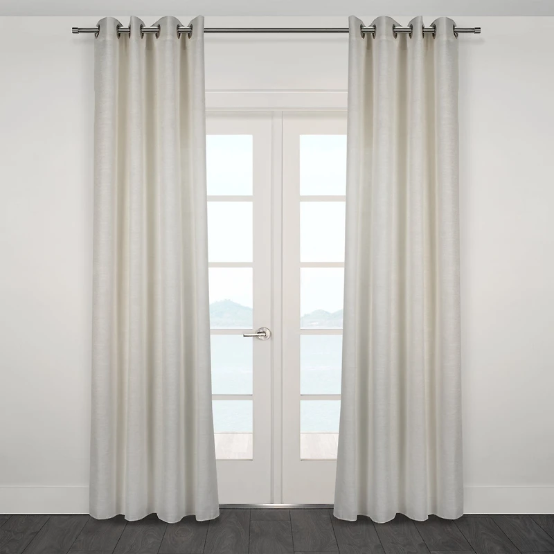 Corsica Heavy Semi-Sheer Grommet Curtain