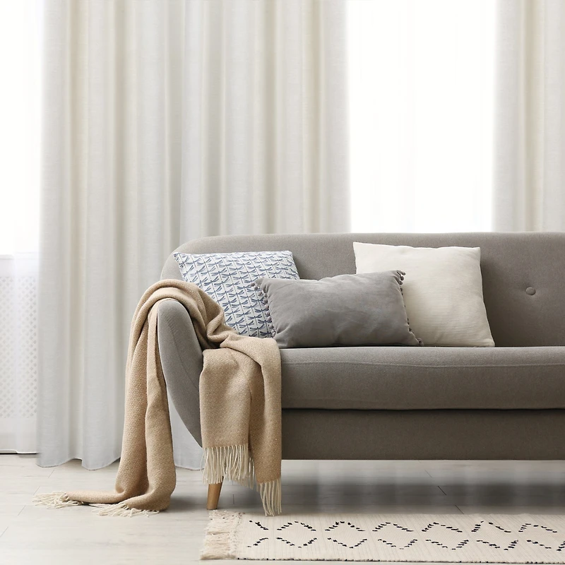 Corsica Heavy Semi-Sheer Grommet Curtain