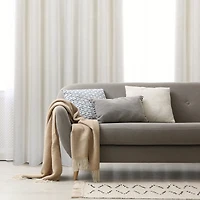 Corsica Heavy Semi-Sheer Grommet Curtain