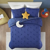 Cosmos Moon Shaped Cushion