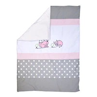 7-Piece Bedding Set - Polka Dots and Fox