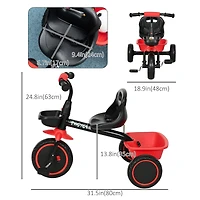 Tricycle rouge pour tout-petit