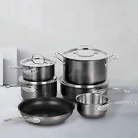 Cuisinart Stainless Steel Cookware Set, 10 Pieces