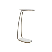 Table Balam en Aluminium Blanc