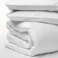 Housse de couette et taies d'oreiller en coton soie par Smartsilk