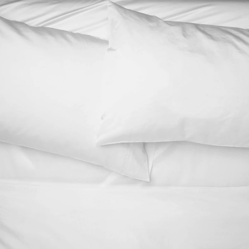 Housse de couette et taies d'oreiller en coton soie par Smartsilk