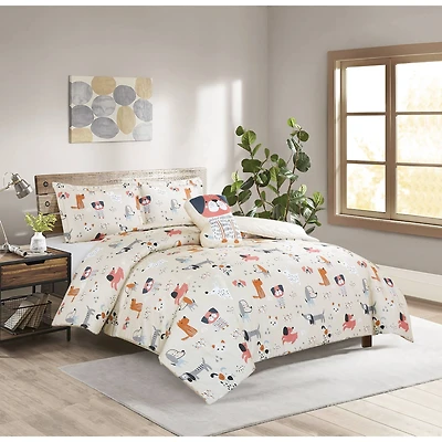 Dogs Duvet Cover Set