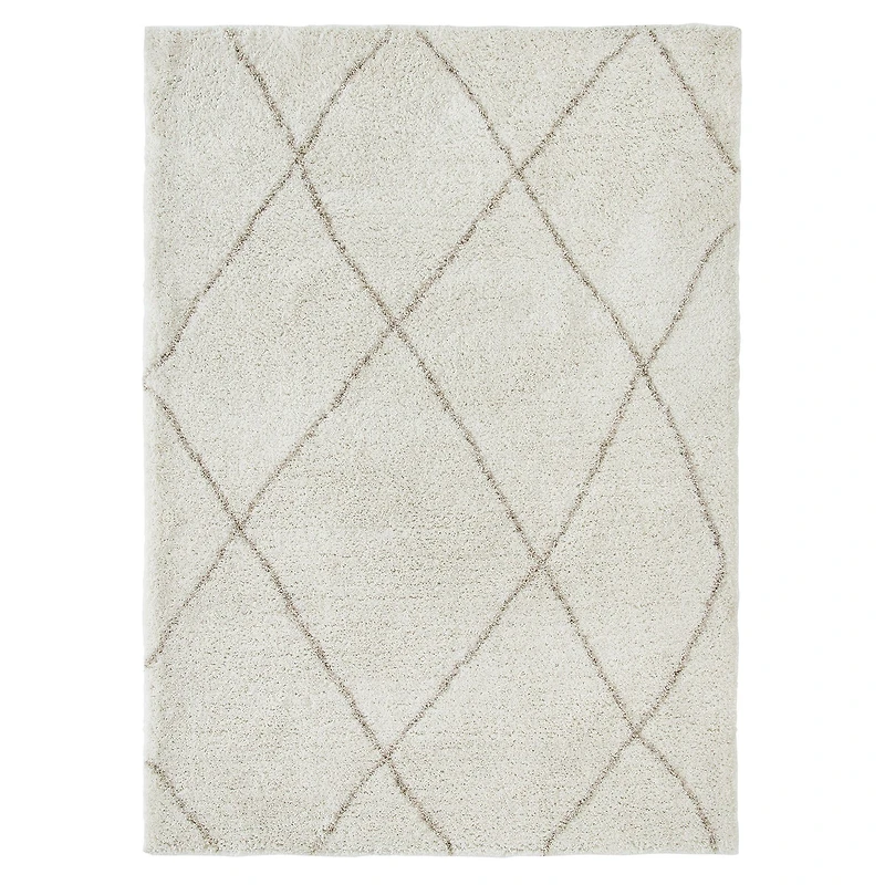 Allen Off White and Champagne Indoor Rug