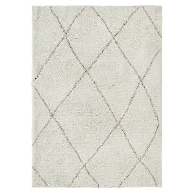 Allen Off White and Champagne Indoor Rug