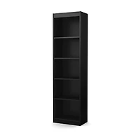 Avery Narrow 5-Shelf Bookcase