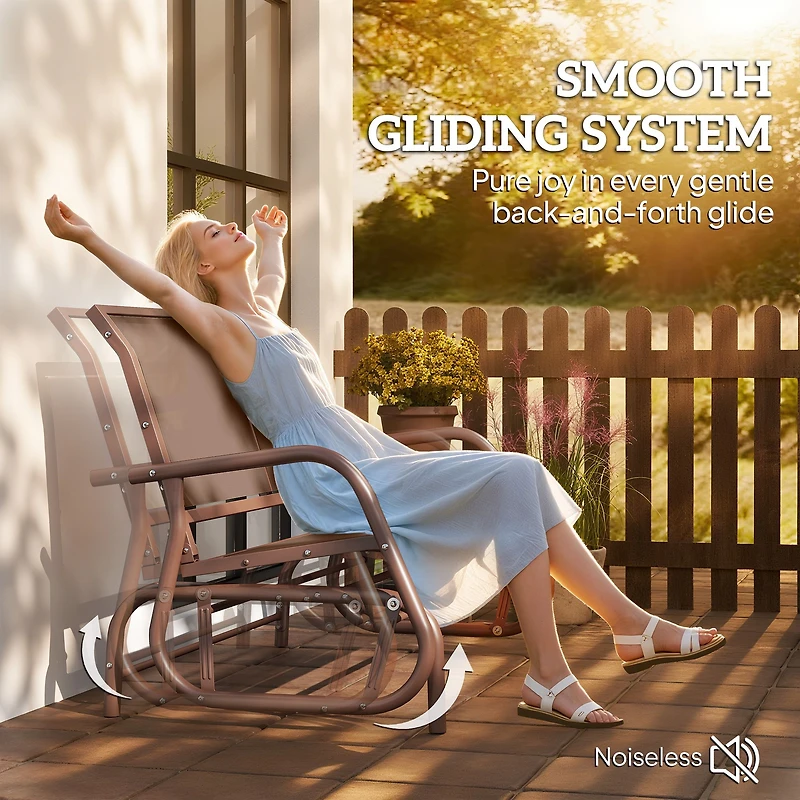 Balancelle de patio 2 places