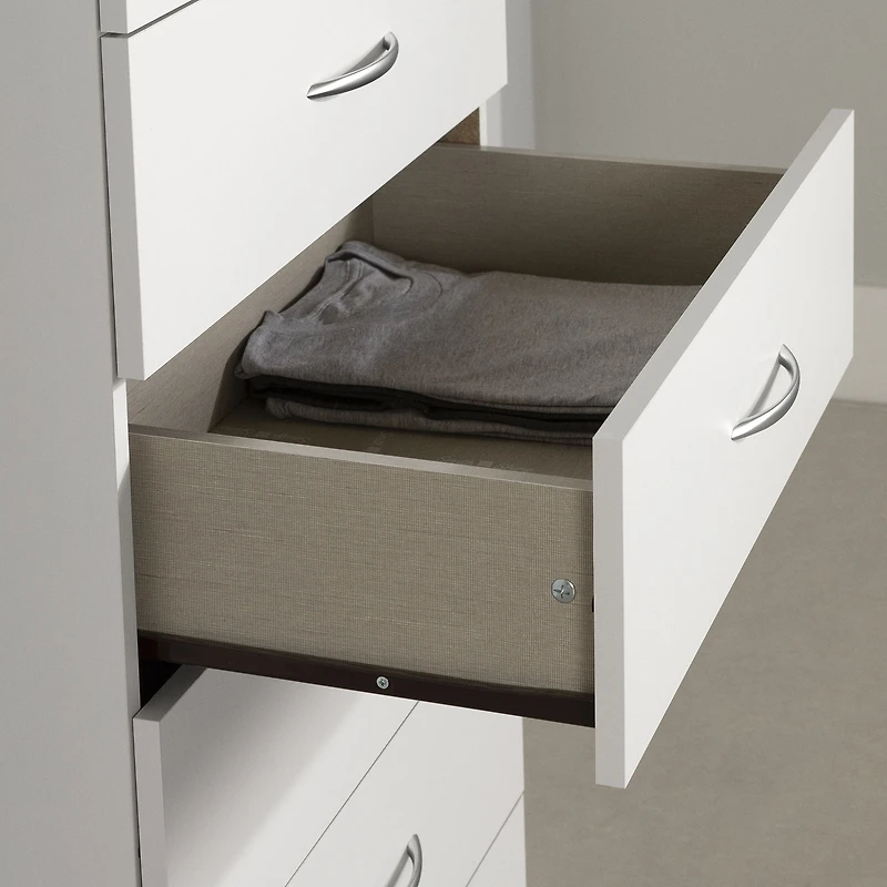 Step One 6-Drawer Chest - White