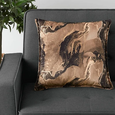 Earth Coussin en suède