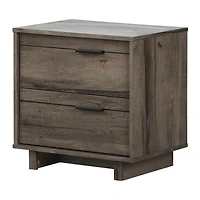 Fynn 2-Drawer Nightstand With Storage