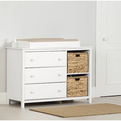 Cloud Changing Table - Pure White