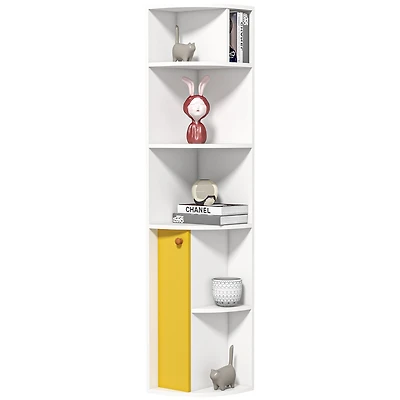 Bibliothèque d’angle à 5 tablettes