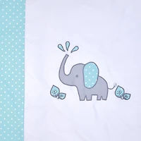 7-Piece Elephant Polka Dot Bedding Set