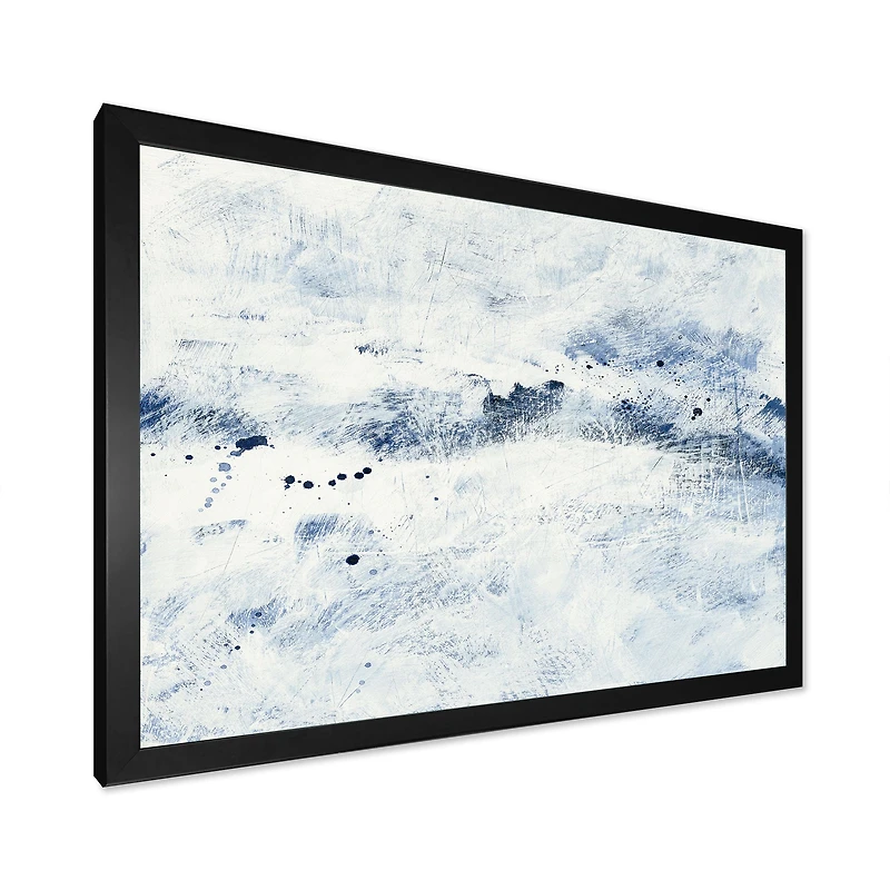 Toile « Blue Wipe Out »
